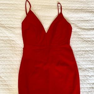 Lulu’s Red Mini Dress